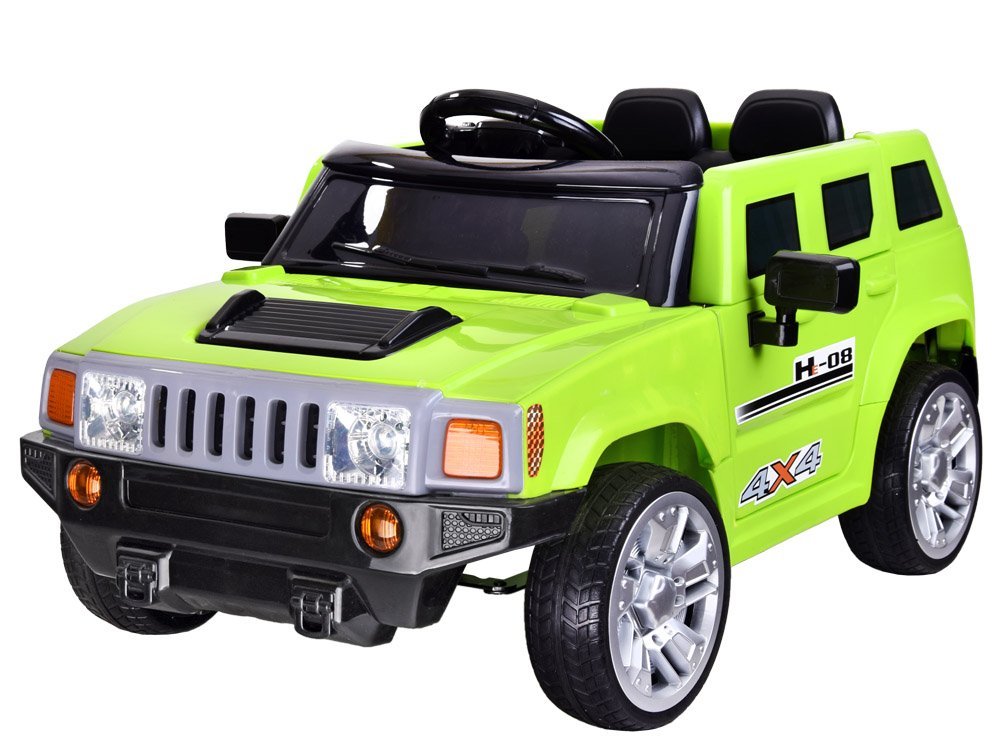 HUMMER Detské elektrické autíčko 2,4 GHz zelené J-PA0135 ZI – Obrázok 7