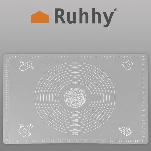 Ruhhy 14107 Silikónová doska XL 64 x 45 cm – Obrázok 10