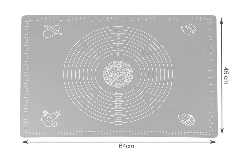Ruhhy 14107 Silikónová doska XL 64 x 45 cm – Obrázok 8