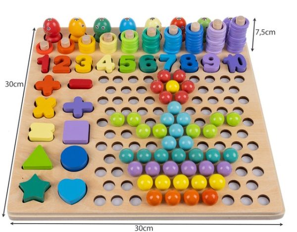 Drevené puzzle - korálky DU17252 – Obrázok 12