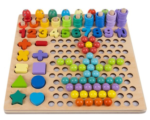 Drevené puzzle - korálky DU17252 – Obrázok 4