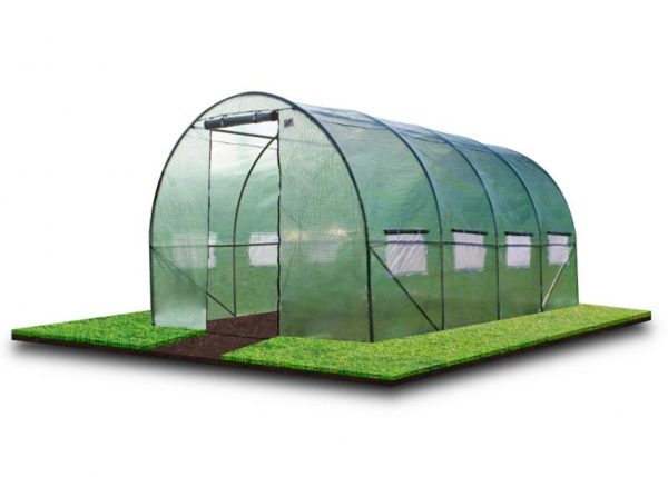 Záhradný Fóliovník 4×2,5x2m S UV Filtrom (Zelený)