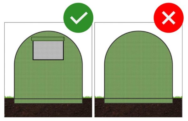 Záhradný Fóliovník 4×2,5x2m S UV Filtrom (Zelený) – Obrázok 3