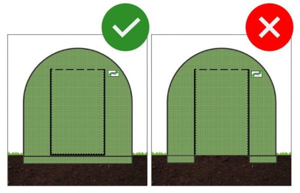 Záhradný Fóliovník 4×2,5x2m S UV Filtrom (Zelený) – Obrázok 4