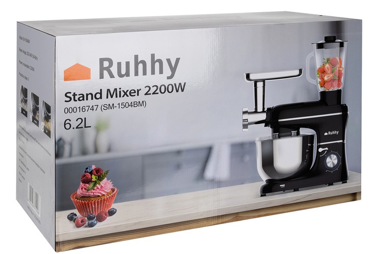 Planetárny kuchynský robot s 2200W mixérom – Obrázok 7