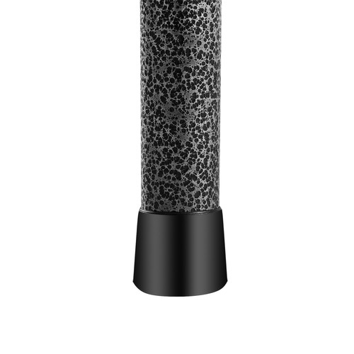 Rozkladací záhradný stôl 180 cm + 2 lavice - čierny – Obrázok 5