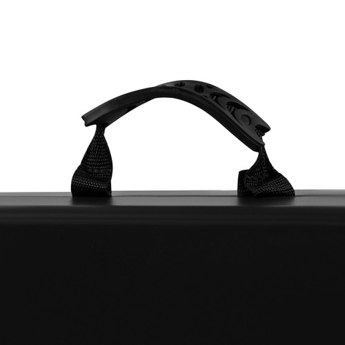 Rozkladací záhradný stôl 180 cm + 2 lavice - čierny – Obrázok 6