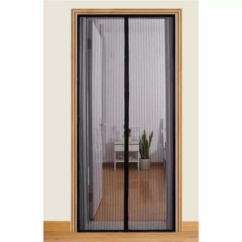 Malatec 18602 Moskytiéra do dverí s magnetmi HQ 100x210 cm čierna – Obrázok 6