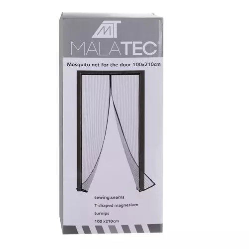 Malatec 18602 Moskytiéra do dverí s magnetmi HQ 100x210 cm čierna – Obrázok 13