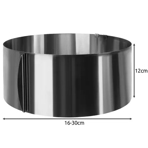 Forma na tortu / cukrársky okraj 12 cm – Obrázok 3
