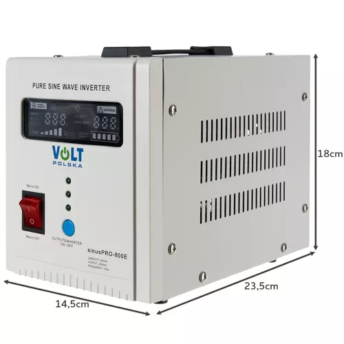 SINUS PRO 800 E 12/230 W núdzový zdroj – Obrázok 2
