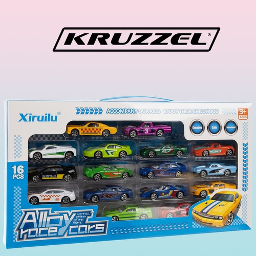 Farebné vozy / pružiny 1: 64-16 ks. Kruzzel 20352 – Obrázok 6