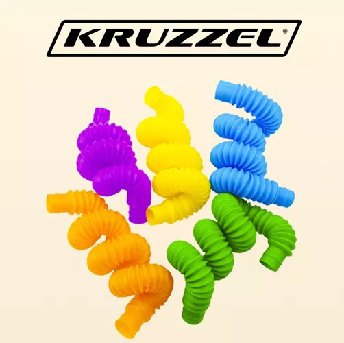 Senzorické trubičky/rúrky - 10 ks. Kruzzel 19739 – Obrázok 7