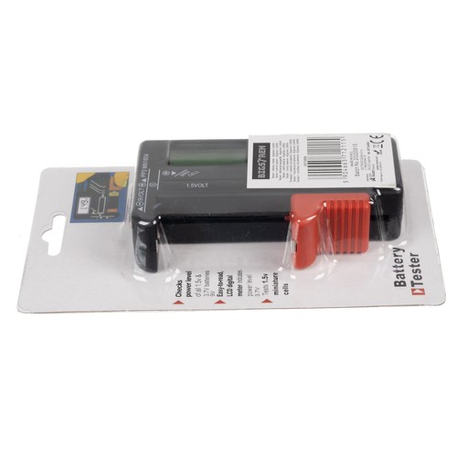 Bigstren 19898 Tester batérií digitálny BT-168D, R3, R6, R20, R14, 9V – Obrázok 11