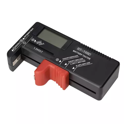 Bigstren 19898 Tester batérií digitálny BT-168D, R3, R6, R20, R14, 9V – Obrázok 10