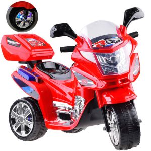 Motorka na batérie, farebné LED svetlá PA0241