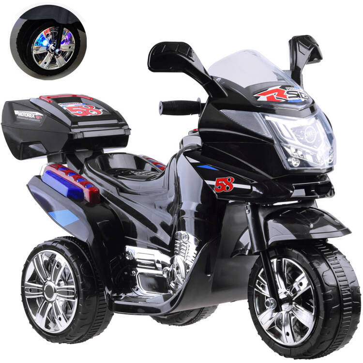 Motorka na batérie, farebné LED svetlá PA0241