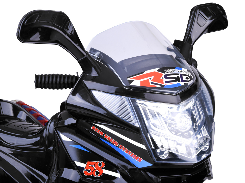 Motorka na batérie, farebné LED svetlá PA0241 – Obrázok 4