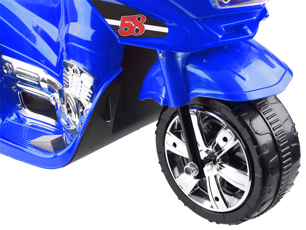 Motorka na batérie, farebné LED svetlá PA0241 – Obrázok 7