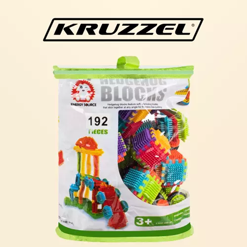 Stavebnica - ježkovia 192ks. Kruzzel 20376 – Obrázok 2