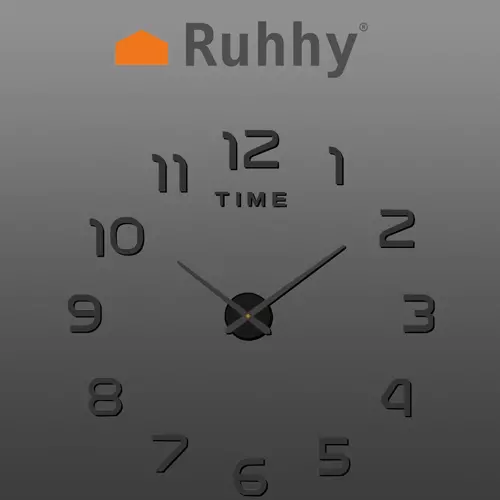 DIY nástenné hodiny Ruhhy 19928 – Obrázok 2