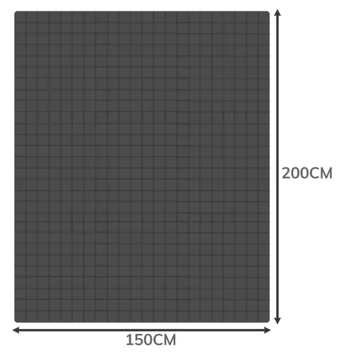 Záťažová deka 200x150cm 6kg Ruhhy 19533 – Obrázok 3