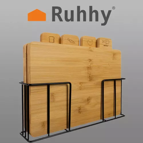 Bambusová doštička - 4 ks. Ruhy 19338 – Obrázok 2