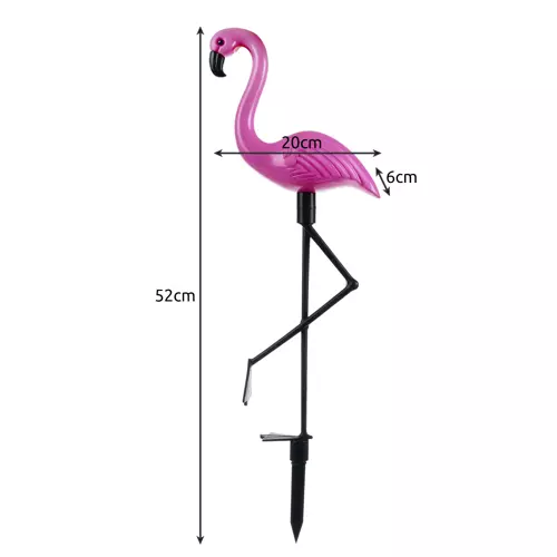Solárna záhradná lampa - plameniak Gardlov 21151 – Obrázok 3