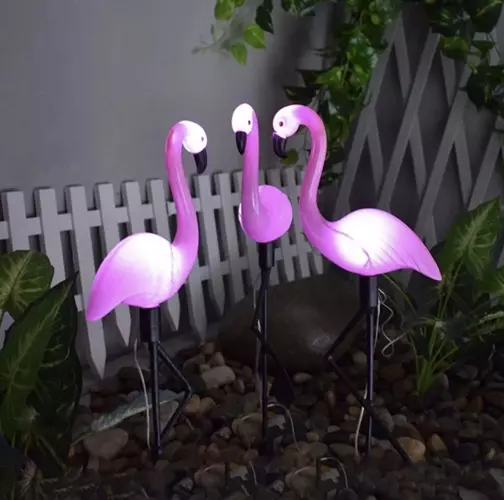 Solárna záhradná lampa - plameniak Gardlov 21151 – Obrázok 4