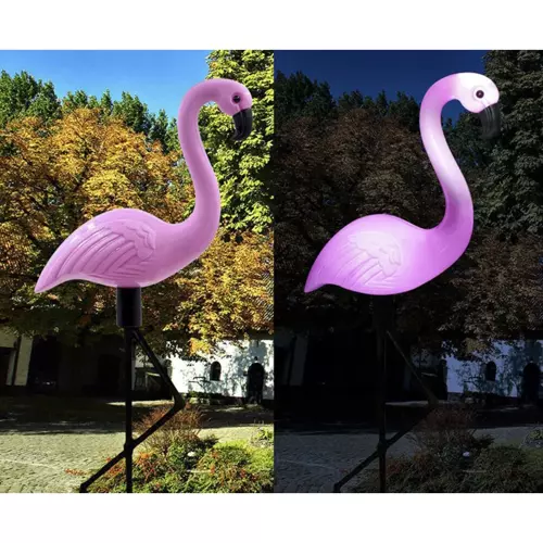 Solárna záhradná lampa - plameniak Gardlov 21151 – Obrázok 6