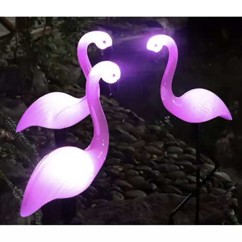 Solárna záhradná lampa - plameniak Gardlov 21151 – Obrázok 8