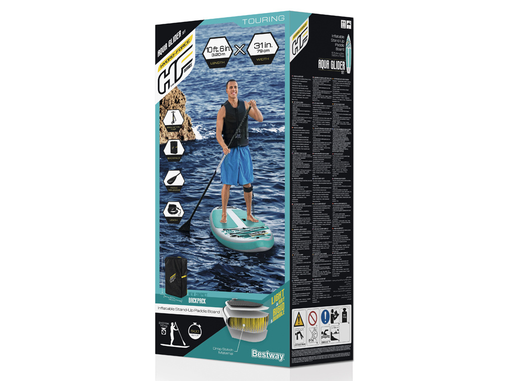 Bestway SUP doska AquaGlider 320cm nafukovacia 65347 – Obrázok 10