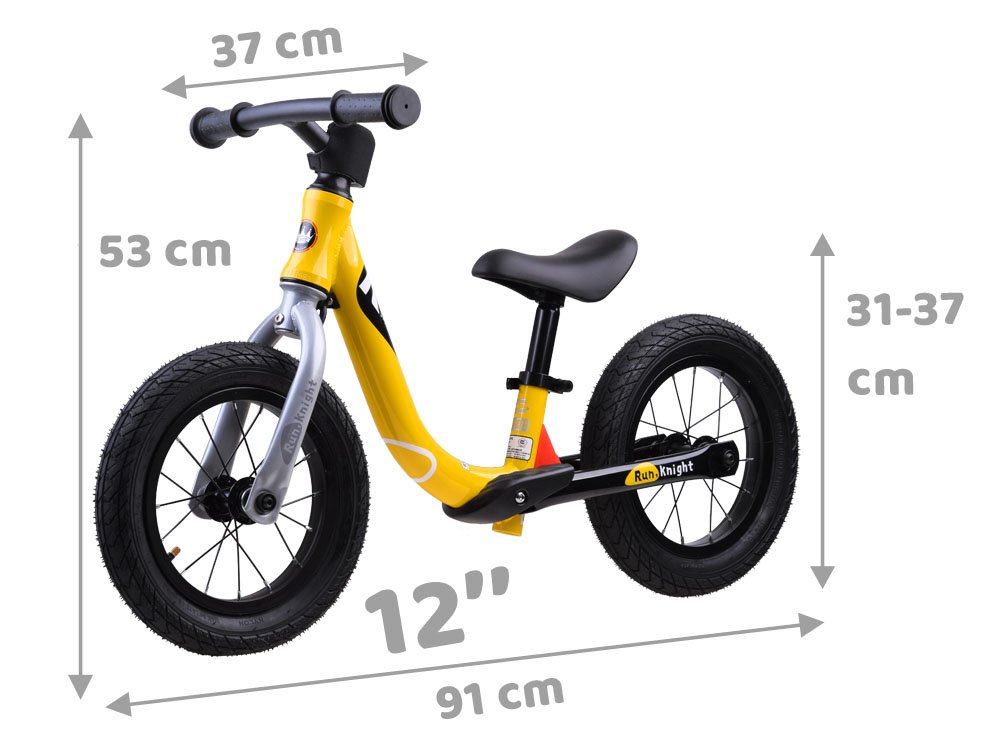 RoyalBaby ALU rám Balančný bicykel 12  palcovými nafukovacími kolesami RO0130 – Obrázok 4