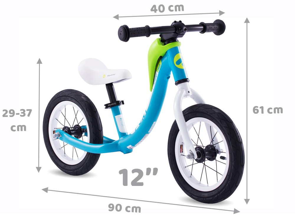 Bicykel RoyalBaby Balance 12 12-palcovými nafukovacími kolesami RO0131 – Obrázok 5