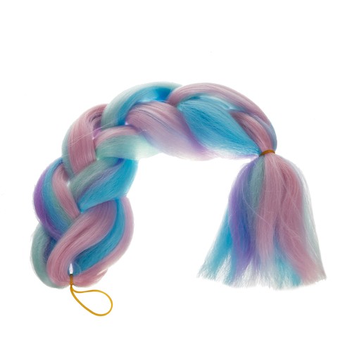 Syntetické vlasy ombre blue/fiol Soulima 21366 – Obrázok 3