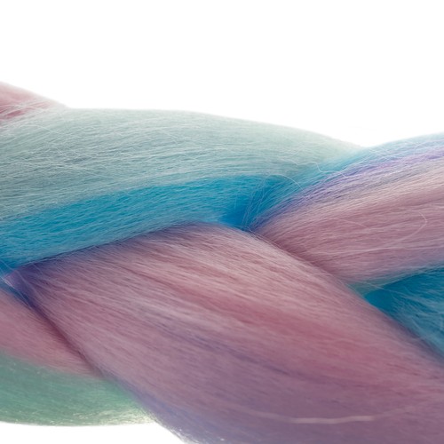 Syntetické vlasy ombre blue/fiol Soulima 21366 – Obrázok 4
