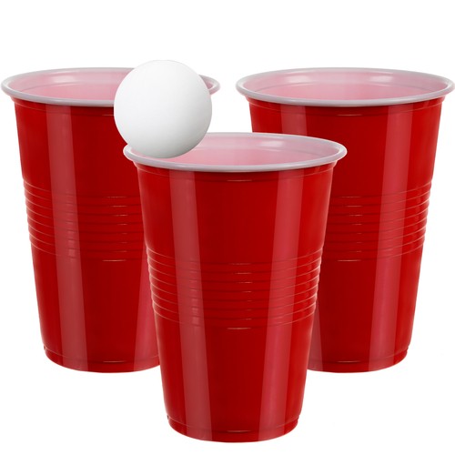 Hra Beer Pong - 50 šálok Ruhha 21232 – Obrázok 4