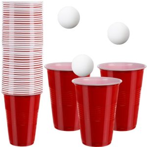 Hra Beer Pong - 50 šálok Ruhha 21232