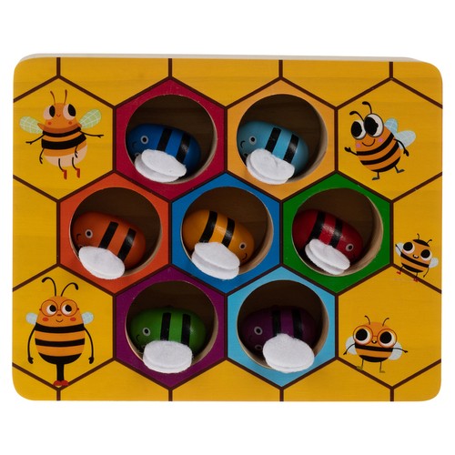 Drevená hra "Honeycomb" Kruzzel 21910 – Obrázok 10
