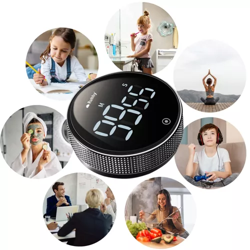 Elektronická kuchynská minútka Ruhhy 22052 – Obrázok 6