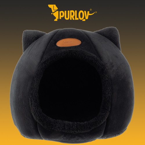 Plyšový pelech pre mačky - Purlov 21947 box – Obrázok 7