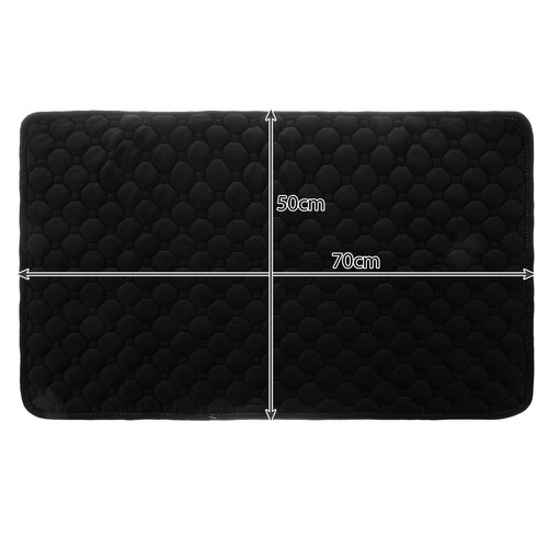 Opakovane použiteľná hygienická podložka 70 x 50 cm čierna – Obrázok 8