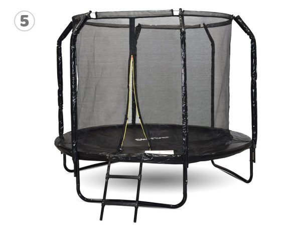 Záhradná trampolína SkyFlyer + rebrík 8FT 244cm – Obrázok 7