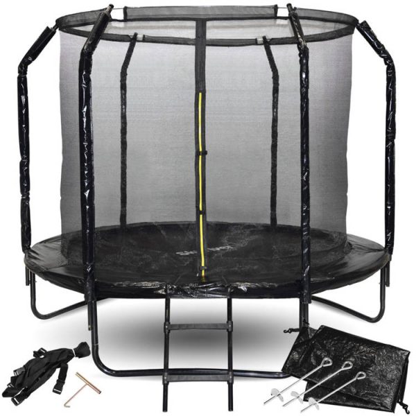 Záhradná trampolína SkyFlyer + rebrík 8FT 244cm – Obrázok 2