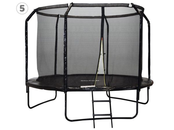 Záhradná trampolína SkyFlyer + rebrík 10FT 304cm – Obrázok 7