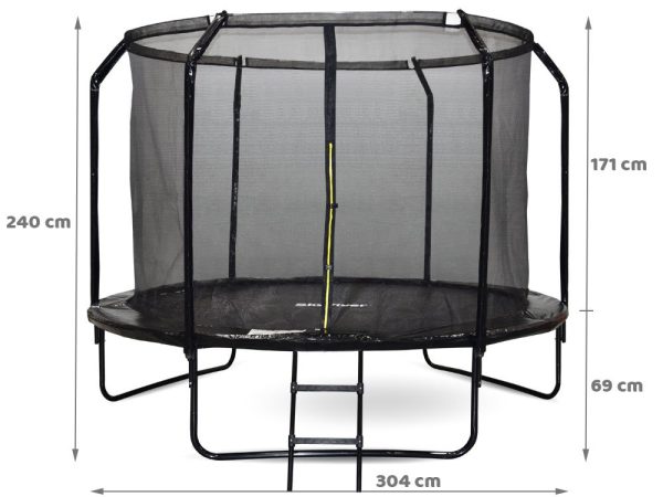 Záhradná trampolína SkyFlyer + rebrík 10FT 304cm – Obrázok 6