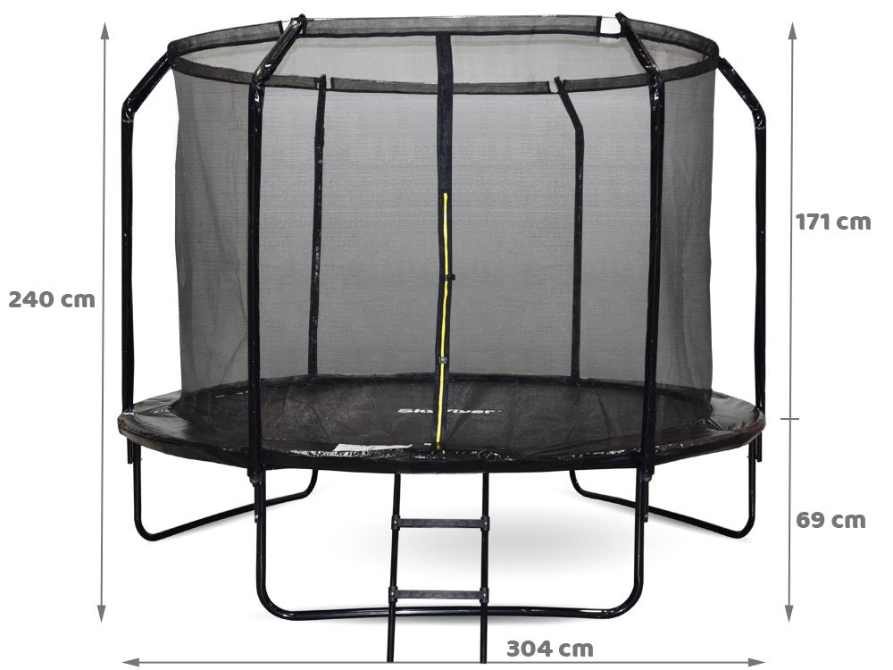 Záhradná trampolína SkyFlyer + rebrík 10FT 304cm – Obrázok 6