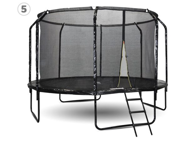 Záhradná trampolína SkyFlyer + rebrík 12FT 366cm – Obrázok 6