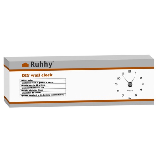 DIY nástenné hodiny Ruhhy 22143 – Obrázok 8