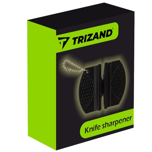 Trizand 22274 Brúska na nože obojstranný čierna – Obrázok 2